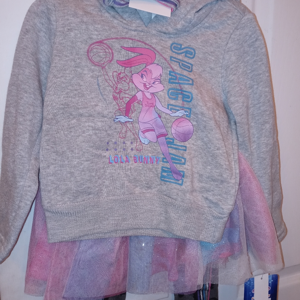Lola bunny Spacejam 4pc 3t outfit